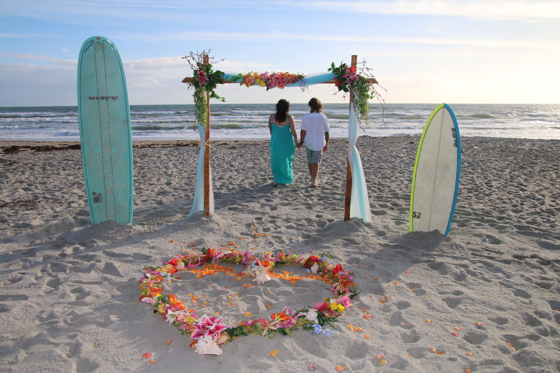 Cocoa Beach Weddings Cocoa Beach Weddings At Surfside Wedding Chapel