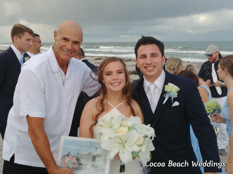 cocoa beach weddings, elope cocoa beach, cocoa beach florist, surfside wedding chapel, cocoa beach officiant, Florida beach weddings, 