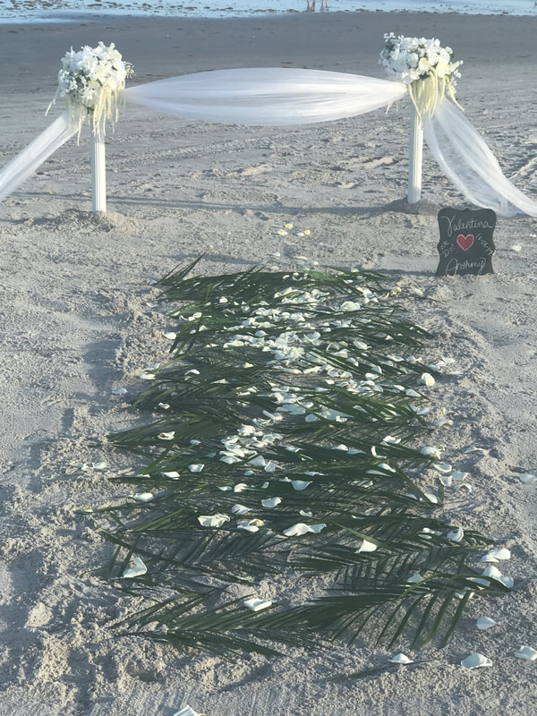 cocoa beach weddings, elope cocoa beach, cocoa beach florist, surfside wedding chapel, cocoa beach officiant, Florida beach weddings, 